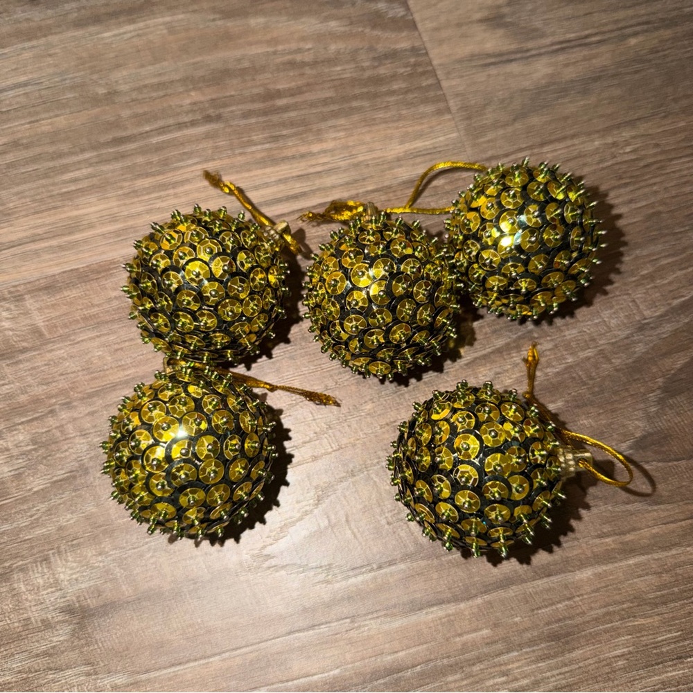 Sequin ornaments